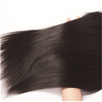 Extensiones de cabello humano liso de 13a, pelo liso de hueso sedoso superdoble dibujado, cabello humano de Vietnam, mechones de pelo Alineación de cutícula