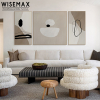Meubles de maison Design nordique confortable en peluche tissu enfants canapé chaises de loisirs chaise de lecture canapé