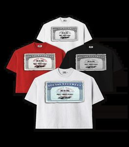 Футболка с графическим принтом на заказ, рубашка большого размера, плотный вес, 100% хлопковая Футболка с принтом DTG, Мужская укороченная футболка - Product Image 3