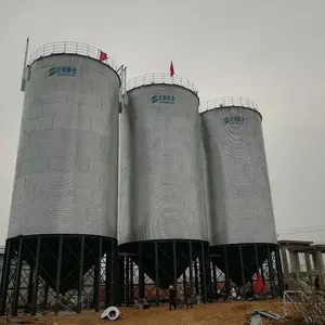 Matériel pour le stockage des céréales, g, en acier soyeux, pour le stockage temporaire du blé