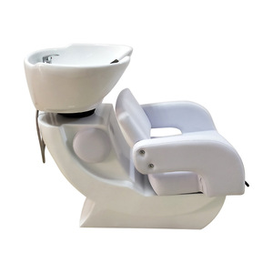 Chaise de lavage de cheveux avec bac en céramique - Product Image 3