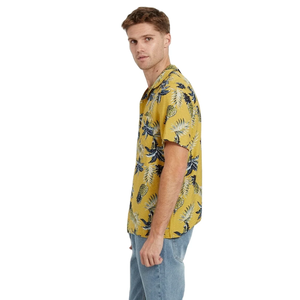 Chemise décontractée pour homme personnalisable, 100 % coton, coupe ajustée, manches longues, sergé respirant, anti-boulochage, fil écologique pour l'automne - Product Image 4