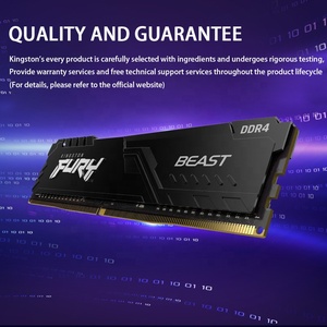 For Kingston <b>RAM</b> FURY Beast 32GB DDR4 <b>RAM</b> 3600 MHz Memory for Desktop Bar Beast Series Hacker God Bar PC Computer Parts for King - Product Image 5