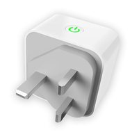 Prise intelligente standard européenne 13A WiFi ZigBee Matter Tuya IP21 auto-mise à la terre en matériau PC