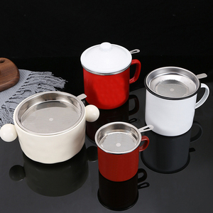 Colador de Malla Fina de Acero Inoxidable WELAND para Cocina, Ideal para Filtrar Aceite, Grasa de Tocino y Desnatar Caldos - Product Image 4