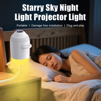 Projecteur d'étoiles USB 2-en-1 : Veilleuse et Lampe d'Ambiance Ciel Étoilé à Tube Flexible pour Décoration de Chambre