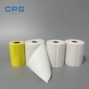 Rouleau de papier thermique 57x30mm sans BPA 45gsm pour système ATM portable, papier de reçu transparent pour TPV - Vente en gros fabricant - Product Image 1