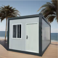 Maison préfabriquée extensible et économique Support de conception libre Maisons de conteneurs modulaires Chambre à coucher Entrée Atelier Centre commercial Sous-sol Salle à manger
