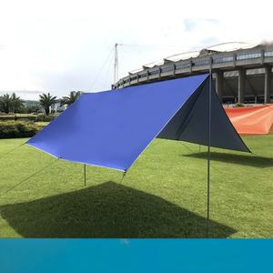Carpa Grande <span class=keywords><strong>para</strong></span> Acampar al Aire Libre con Techo Plano, Portátil, Impermeable y Protector Solar, Sombrilla <span class=keywords><strong>para</strong></span> Pesca en la Playa - Product Image 4