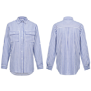 Blusa TONGYANG <span class=keywords><strong>para</strong></span> Mujer, Camisas Casuales <span class=keywords><strong>a</strong></span> <span class=keywords><strong>Rayas</strong></span>, <span class=keywords><strong>Blusas</strong></span> Modernas <span class=keywords><strong>para</strong></span> Mujer, <span class=keywords><strong>Blusas</strong></span> Casuales de Oficina, Tops - Product Image 5
