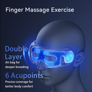 Produit le plus vendu 2025 <span class=keywords><strong>masque</strong></span> pour les <span class=keywords><strong>yeux</strong></span> de <span class=keywords><strong>massage</strong></span> de musique Bluetooth Airbag 3D sans fil - Product Image 2