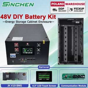 Caja de Batería Apilable DIY de 51.2V 16S con BMS JK RS485 CAN para Celdas de Litio de 3.2V 280Ah 314Ah, Libre de Impuestos en Almacén de la UE - Product Image 1