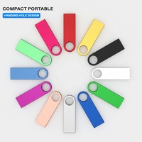 Özel Logo Metal USB Bellek 2.0 2GB 4GB 8GB 16GB 32GB 64GB USB Flash Sürücü Mini USB Bellek