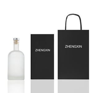 Botellas <span class=keywords><strong>de</strong></span> Vino Vacías Personalizadas <span class=keywords><strong>de</strong></span> 100 ml, 200 ml, 375 ml, 500 ml, 750 ml, 1000 ml, Botellas <span class=keywords><strong>de</strong></span> Vidrio Transparente para <span class=keywords><strong>Whisky</strong></span>, Vodka, Ginebra, Licor, con Corcho - Product Image 4