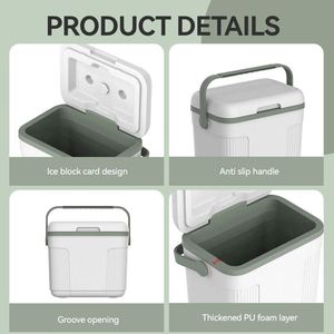 OEM/ODM 10L Modern Reusable PE Portable Handle Ice Chest <b>Cooler</b> with Lightweight Design for Travel and <b>Drinks</b> - Product Image 5