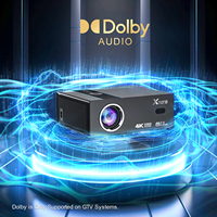 XNANO Nouveau Design X6 Projecteur Intelligent avec Support Google TV Android 13 Full HD 1080P pour Cinéma Maison Proyecteur Vidéo 4K