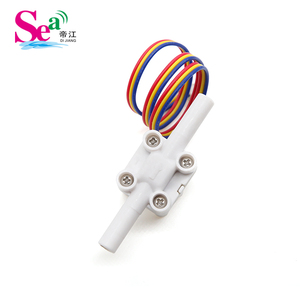 หุ่นยนต์ทำความสะอาดอัจฉริยะ ZJTM-04A เซ็นเซอร์วัดการไหล 1/4 พลาสติก POM DC3.5-24V ฮอลล์เอฟเฟค อิมพีลเลอร์ กังหันวัดอัตราการไหลของน้ำ 0.1-1.5 ลิตร/นาที - Product Image 2