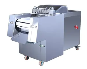 Commercial Mutton Beef Block Dicing Cutter Frozen Poultry Meat Cube Cutting Machine