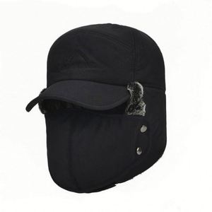 Bonnet thermique d'hiver 100 % coton pour homme avec cache-visage et cache-oreilles pour la pêche – Vente en gros - Product Image 3