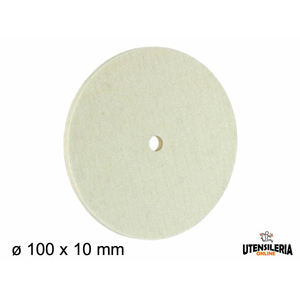 FIX Disques en feutre mérinos 100x10mm (10pcs) - Product Image 1