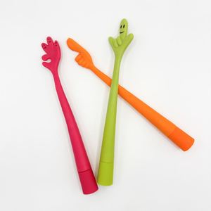 Stylos Bille Créatifs à Motifs de Doigts, Encre Noire 0,7 mm, Vente en Gros, Mignons, en Plastique, à l'Huile, pour Étudiants, Conception de Logo, Cadeau Artisanal - Product Image 2