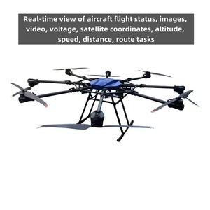 Drone industriel à huit axes pour charges lourdes, capacité de charge de 100 kg, drone de livraison longue portée pour les opérations de sauvetage d'urgence - Product Image 2