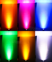 Projecteur LED Par étanche Marslite 18x18w RGBWA UV 6-en-1 pour extérieur, éclairage de scène DJ IP65