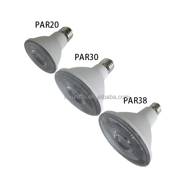 2020 Baru Dirancang Garansi 2 Tahun PAR20 PAR30 PAR38 Plastik + Aluminium LED Lampu Cangkir Lampu Sorot KH-YH-SBL-PAR-3