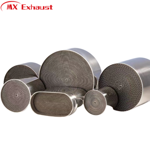 200 300 400セル触媒コンバーターユーロ0 <span class=keywords><strong>2</strong></span> 4 5自動排気システムユニバーサル金属ハニカムキャリア - Product Image 1