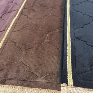 Simple Color sólido Irregular resistente a la suciedad y antideslizante Manta <span class=keywords><strong>de</strong></span> franela y algodón Alfombrilla <span class=keywords><strong>de</strong></span> adoración Fabricante al por mayor - Product Image 5