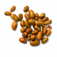 Edamame grillé sec en vrac, collation croustillante à base de plantes, riche en protéines, faible en glucides, saine, croustillante, en grains de soja verts, OEM, marque privée, alimentaire