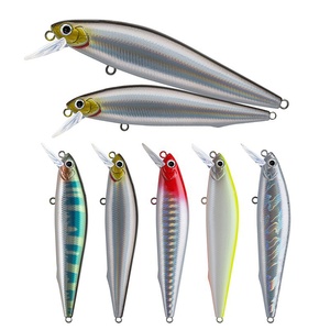 Señuelo de pesca Stock Sinking Minnow 5g-14g, para toda la profundidad, altamente reflectante, de lanzado largo, cebo duro con 3 ojos 3D para perca, mandarina, lubina y pez cola roja. - Product Image 1