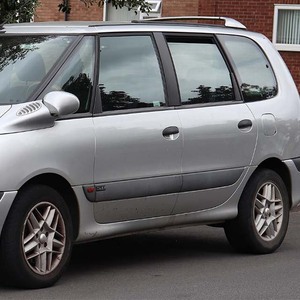 Pare-soleil de fenêtre fumé en acrylique pour <span class=keywords><strong>Renault</strong></span> <span class=keywords><strong>Espace</strong></span> 1997-2002, à coller, protection contre la pluie, 4 pièces - Product Image 2