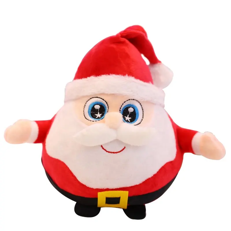 크리스마스 제품 크리스마스 부드러운 장난감 산타 클로스 인형 귀여운 눈사람 인형 크리스마스 산타 & 눈사람 인형