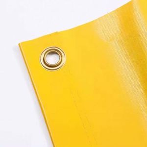 ป้ายเตือนจราจรสำหรับรถบรรทุก ขนาดใหญ่พิเศษ สำหรับใช้งานกลางแจ้ง พิมพ์ลายด้วยมือบนผ้า PVC พร้อมห่วงร้อยสายรัด - Product Image 5