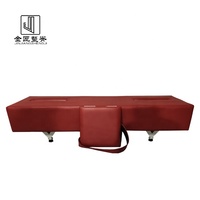 Table de massage professionnelle moderne en métal avec mousse haute densité, garantie 3 ans, pour chiropraticiens, gymnases, hôtels et écoles