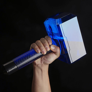 Botella de Agua Grande Tipo Martillo de <span class=keywords><strong>Thor</strong></span>, Portátil, para Deportes al Aire Libre, Campamento, Gimnasio, Fitness, Viajes, Botella de Agua Deportiva, Taza Espacial - Product Image 1