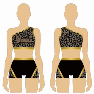 Produttore di abiti di servizio OEM per cheerleader abbigliamento personalizzato pratica allegria per le ragazze - Product Image 2