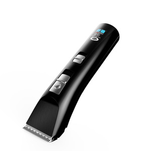เครื่องตัดขนสัตว์เลี้ยงพร้อมจอแสดงผล LCD ปรับความยาวได้สำหรับสุนัขและแมว ชาร์จแบตเตอรี่ได้ ใบมีดสแตนเลส - Product Image 5