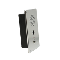 Système d'interphone audio Système d'interphone audio pour l'école Point d'aide téléphonique extérieur anti-poussière Appel d'urgence Bouton de panique