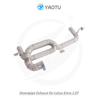 Sistem Knalpot Catback Valvetronic YT, Part Tuning Aftermarket untuk Lotus Emira 2.0