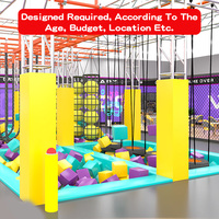 Équipement de grande qualité Centres de jeu Toboggan doux pour enfants Équipement de piscine à balles Petite aire de jeux intérieure pour tout-petits