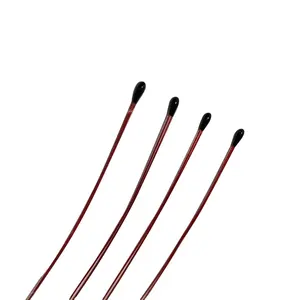 High quality factory direct thermal resistor glass sealed fast response epoxy ntc thermistor temperature sensor for motor