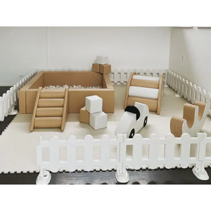 Équipement de fête de château de jeu doux intérieur et extérieur Customs White Kids soft play pastel soft play - Product Image 6