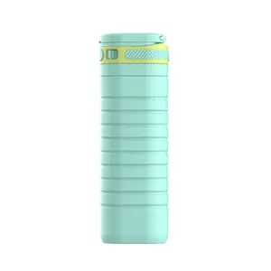Portable 1 Touch Open Direct Drinking Outdoor Capacity Stainless Steel Sports Water Bottles With Custom Logo