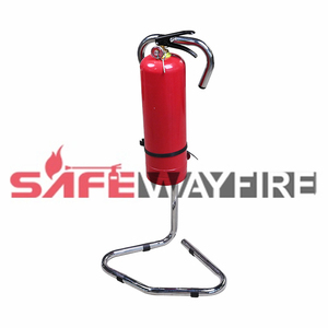 ตัวยึดเครื่องดับเพลิงแบบตั้งขาตั้งขาตั้งที่ใส่รูปร่างโลหะสีแดง - Product Image 4