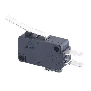 HK-14-10A-301 4 pin micro button switch 12v micro switch with long lever