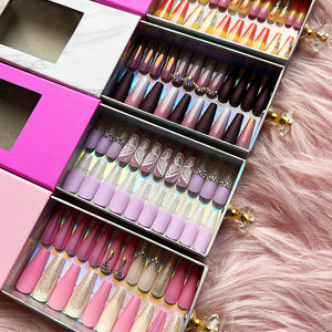 Kit <span class=keywords><strong>de</strong></span> <span class=keywords><strong>Uñas</strong></span> Acrílicas <span class=keywords><strong>de</strong></span> Lujo con Diseño Creativo Profesional, Caja <span class=keywords><strong>de</strong></span> Marca Privada con Logotipo Personalizado - Product Image 5