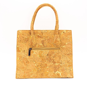 Đơn Giản Nút Chai Tote Bag Nhà Máy <span class=keywords><strong>Handmade</strong></span> Thân Thiện Với Môi Trường Vegan Cork Da Phụ Nữ Túi Xách Với Dây Đeo Vai, Ladies Gỗ Túi Da - Product Image 6