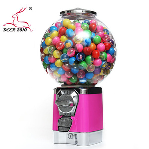 新型DEER子供用おもちゃ自動販売機 20-150個収容 CE認証 キャッシュボックス付き 耐久性のある合金構造 1年間保証 - Product Image 3